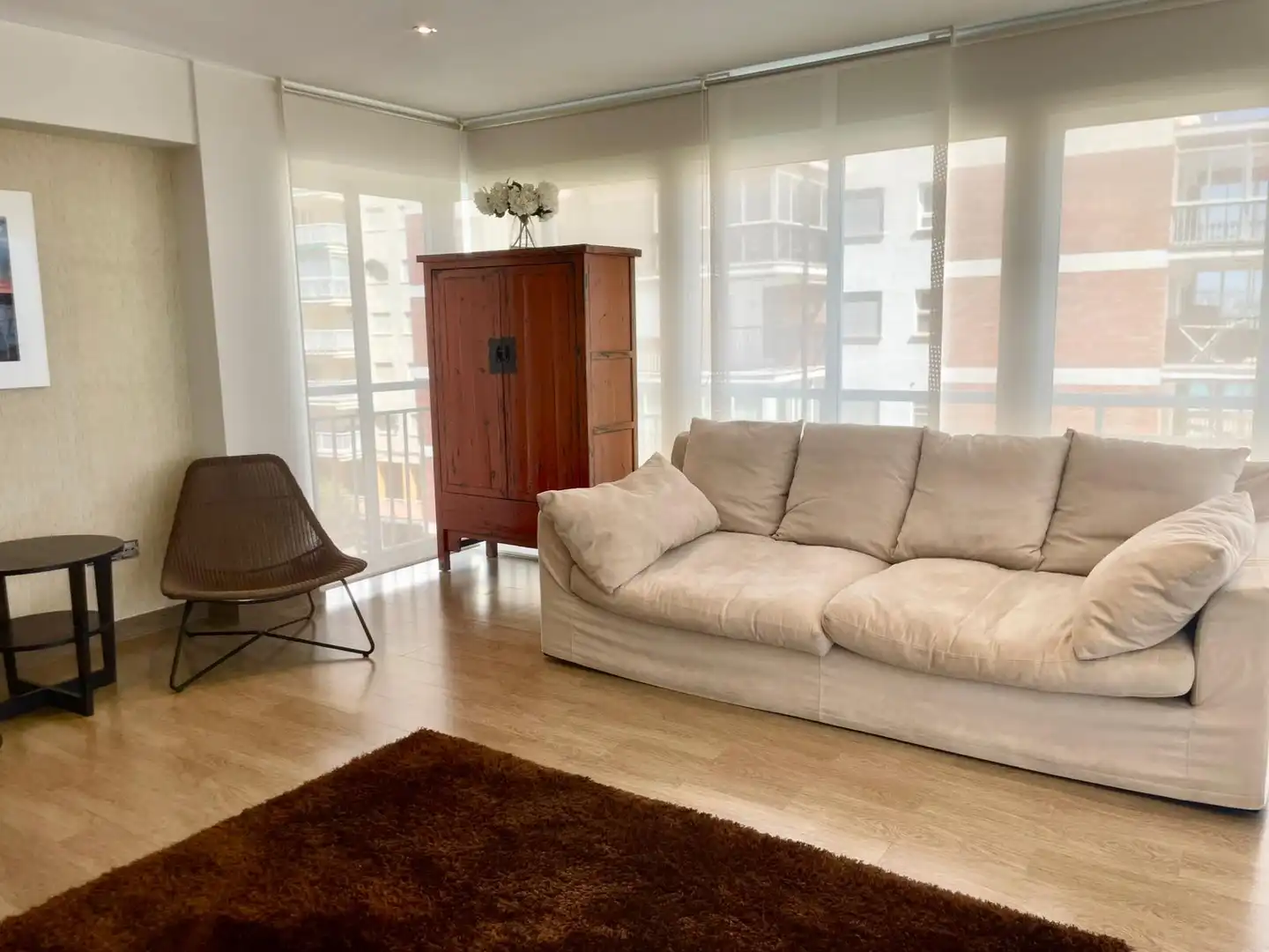 Sala d'estar de Apartament en venda en Benicasim / Benicàssim amb Aire condicionat, Terrassa i Traster