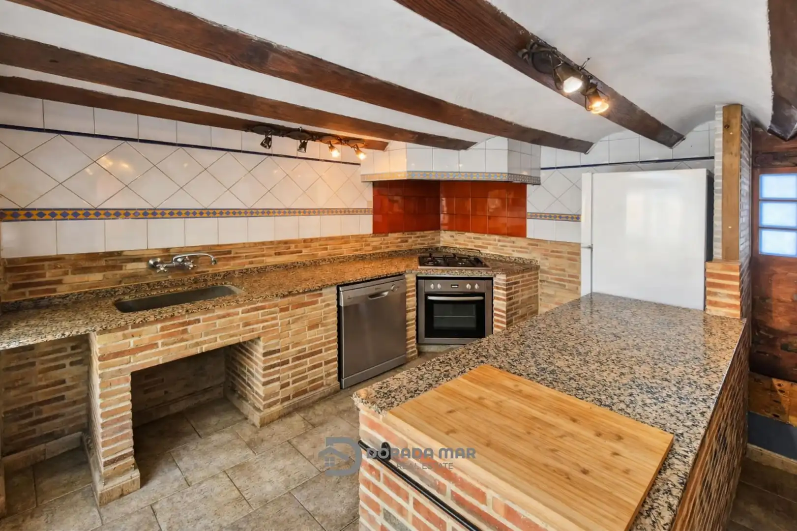 Küche von Country house zum Verkauf in Benavites mit Heizung, Privatgarten und Terrasse