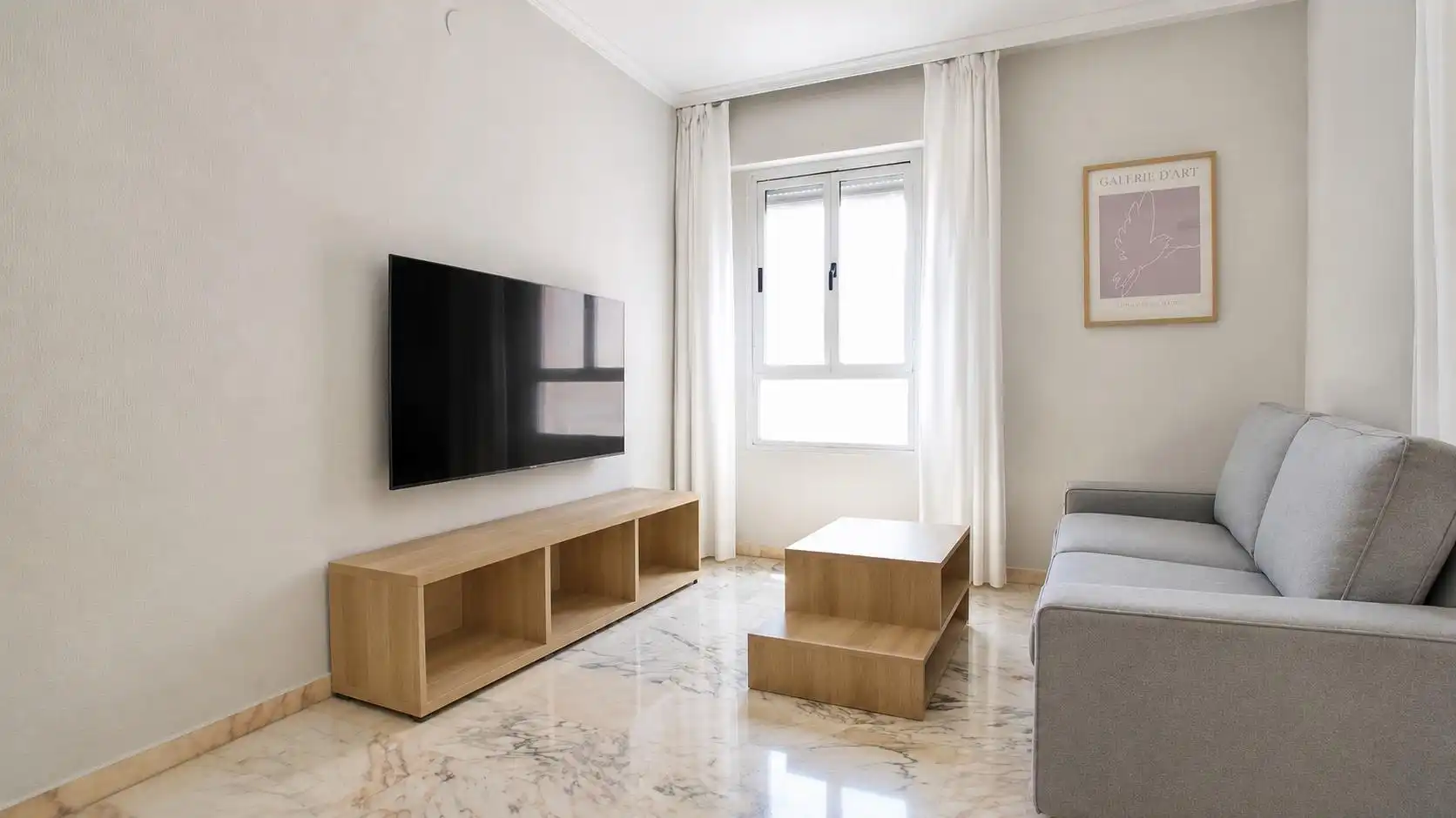 Sala d'estar de Pis en venda en Granada amb Aire condicionat