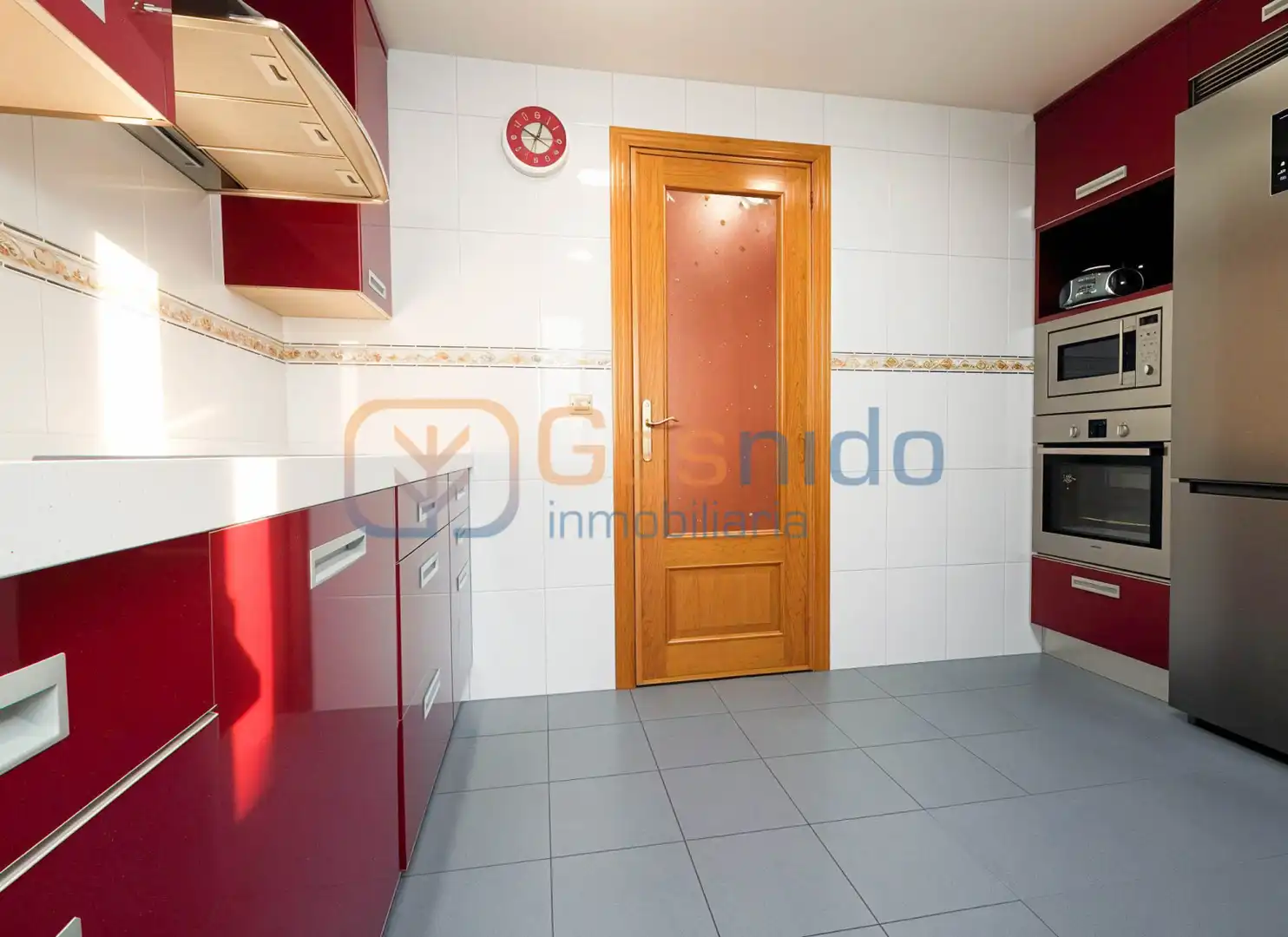 Cocina de Piso en venta en Palazuelos de Eresma con Calefacción, Jardín privado y Parquet