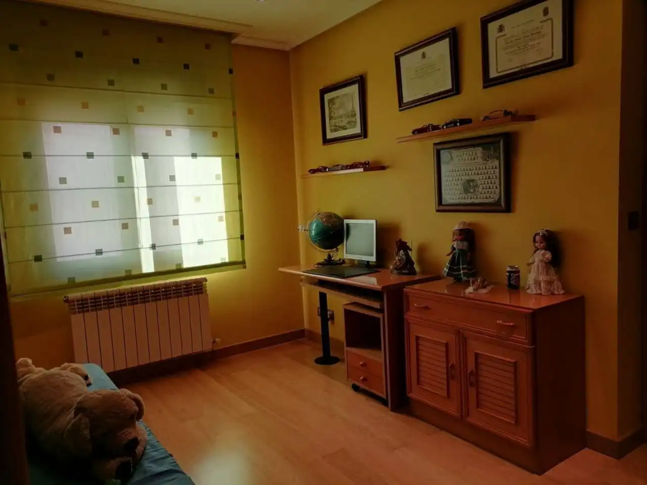 Dormitori de Casa adosada en venda en Ciudad Rodrigo amb Calefacció, Parquet i Terrassa