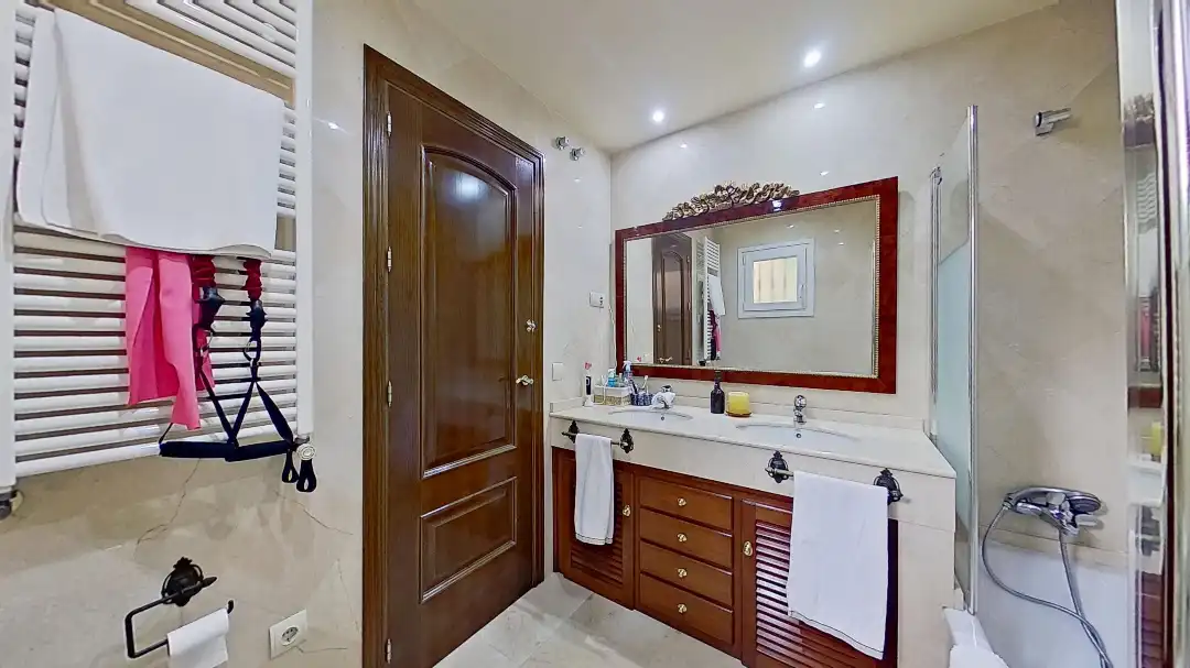Baño de Casa o chalet en venta en Málaga con Jardín privado, Terraza y Piscina