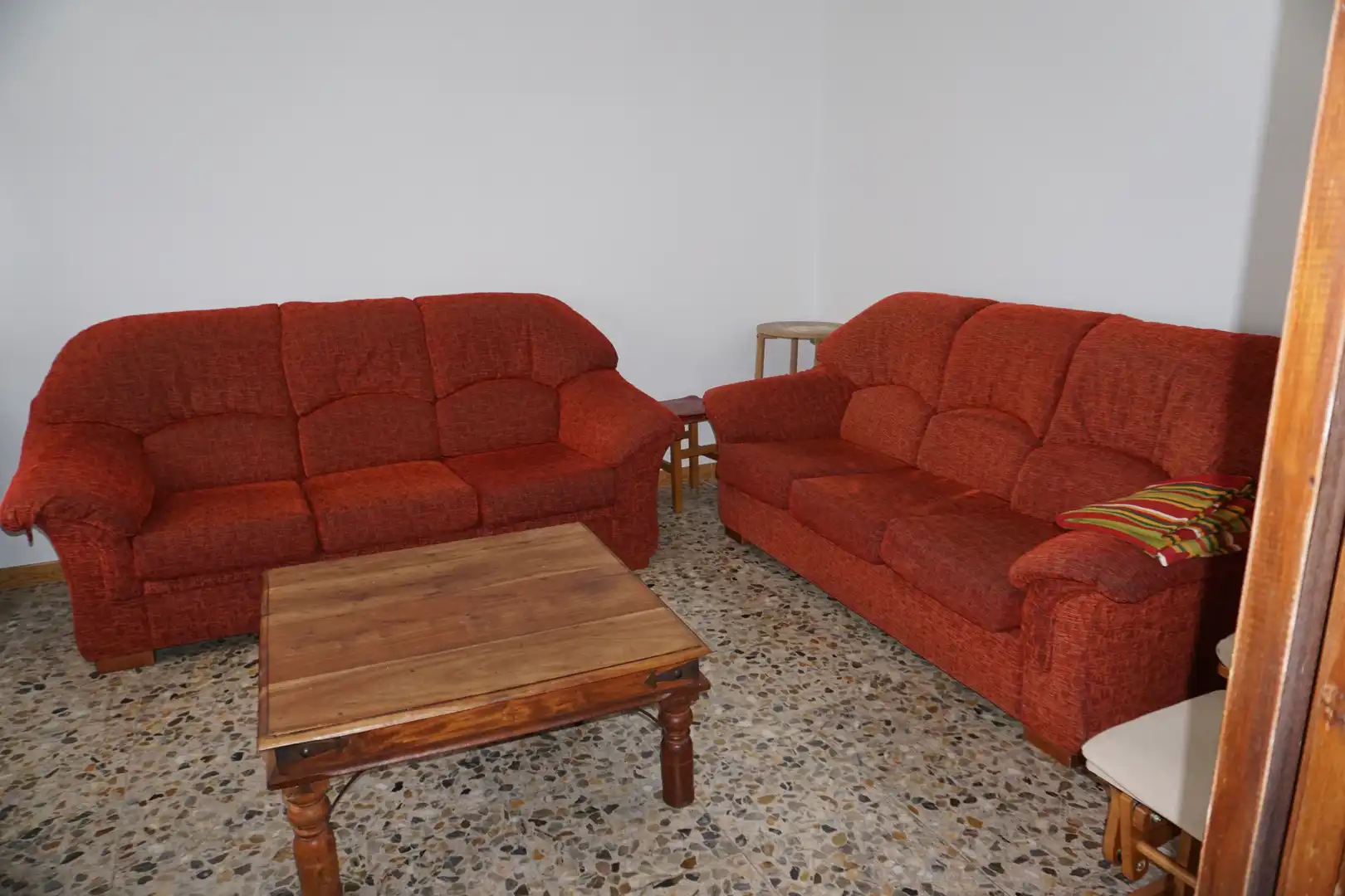 Sala de estar de Casa o chalet en venta en Boimorto con Jardín privado, Amueblado y Balcón