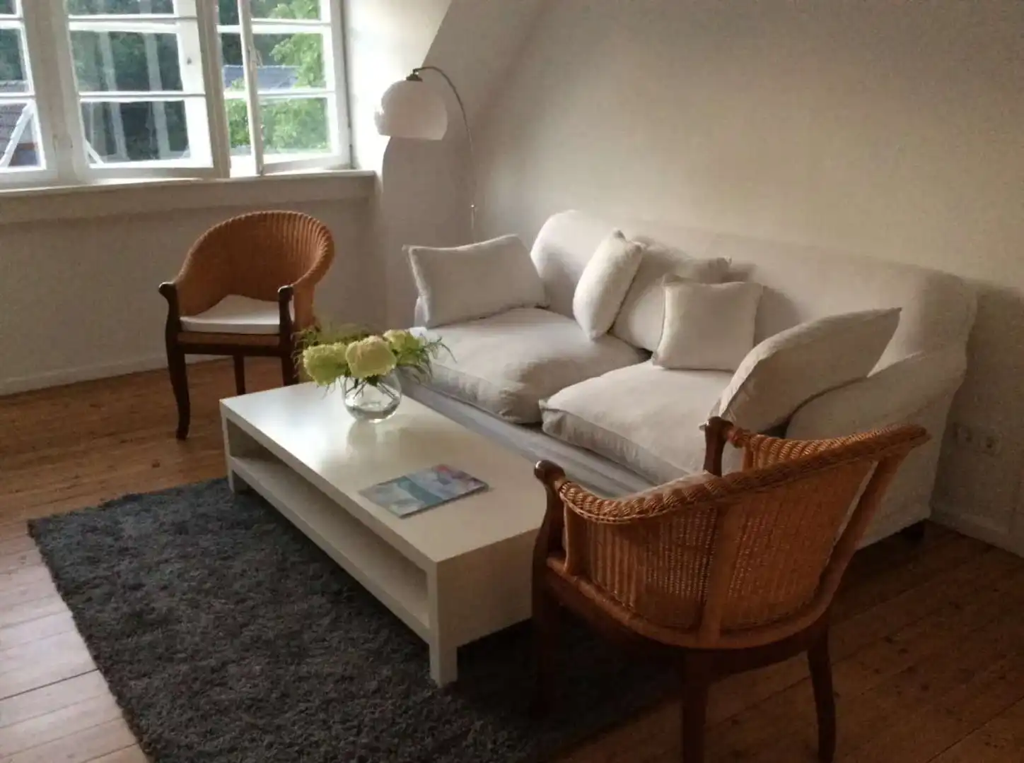 Sala de estar de Apartamento para compartir en Tamarite de Litera con Aire acondicionado, Terraza y Amueblado