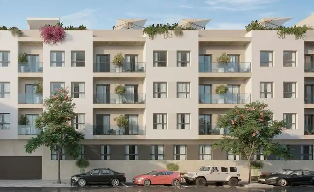 Vista exterior de Apartament en venda en Málaga amb Aire condicionat, Calefacció i Jardí privat