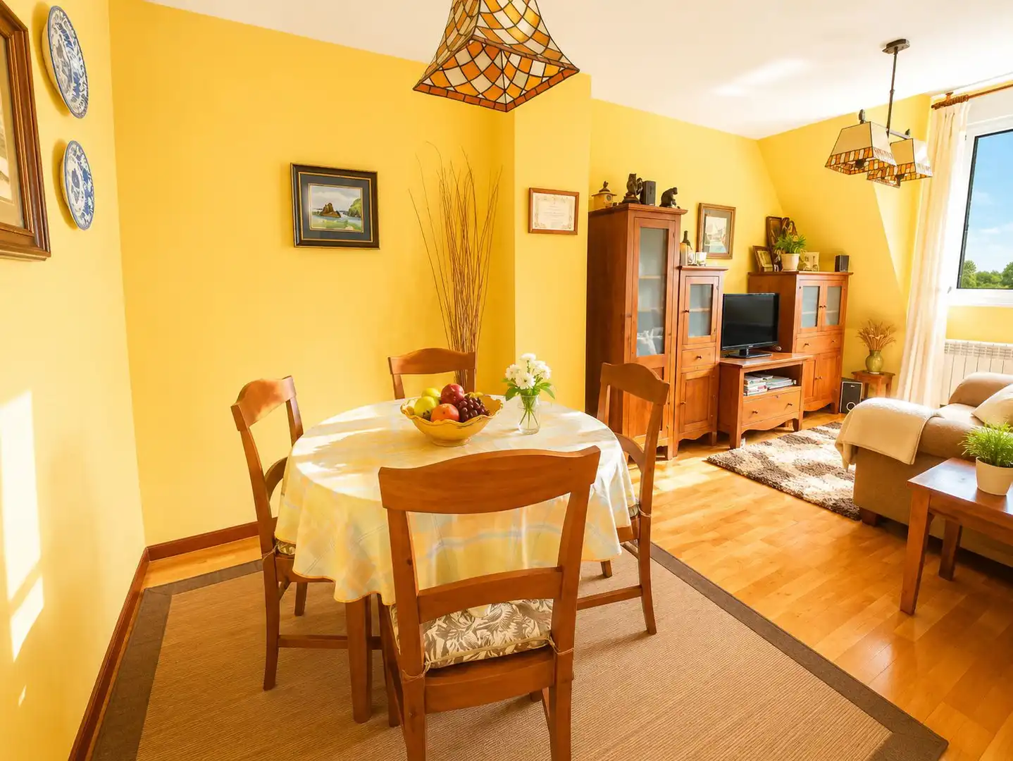 Comedor de Piso en venta en Oviedo  con Calefacción y Trastero
