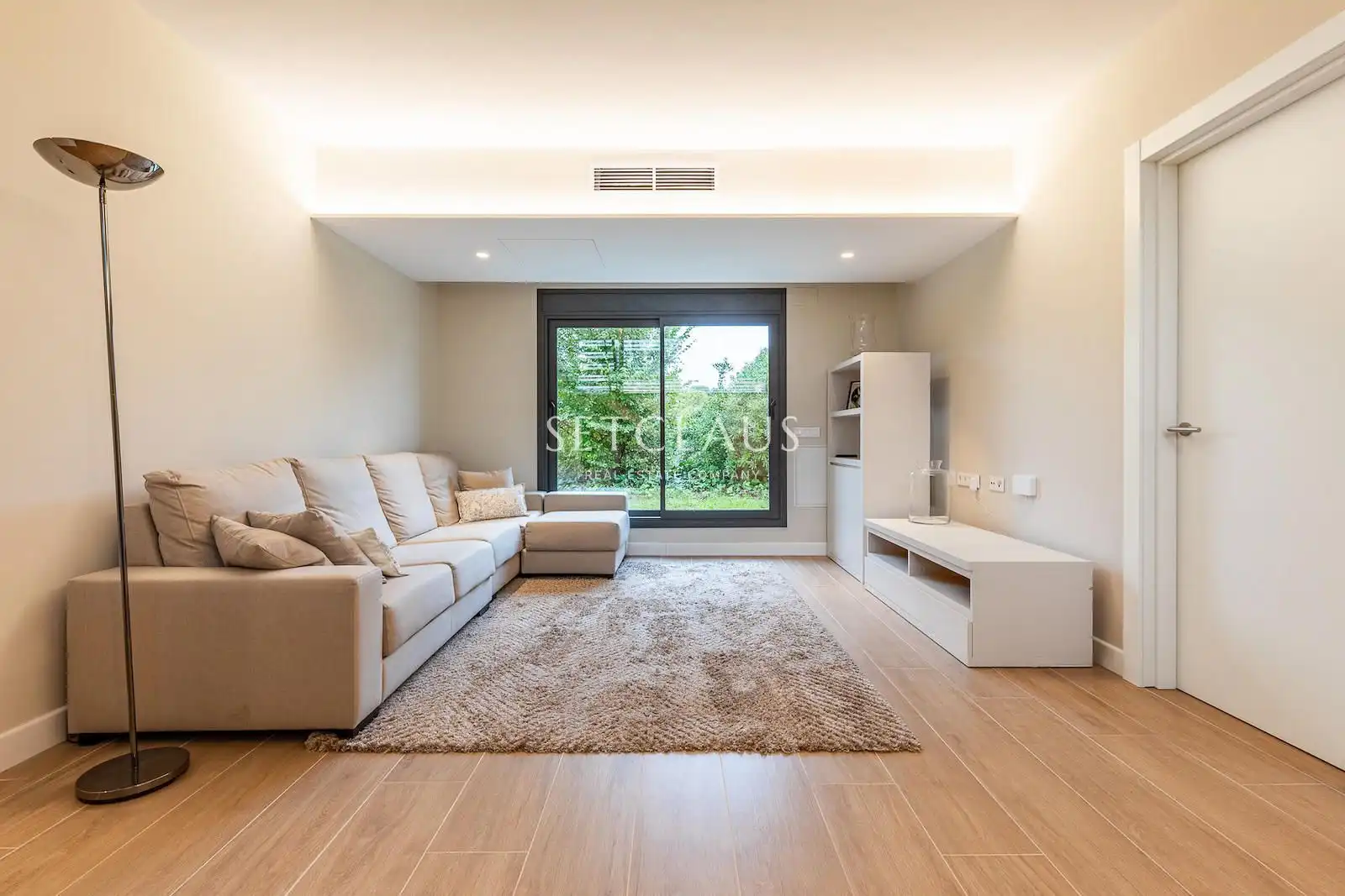 Sala de estar de Casa o chalet en venta en Tiana con Aire acondicionado, Calefacción y Terraza