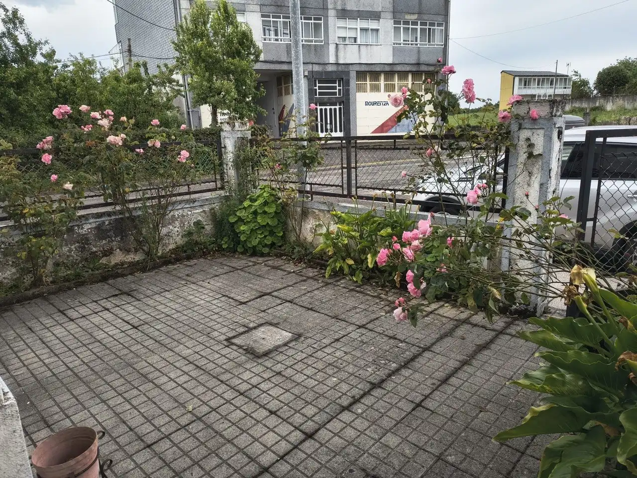 Terraza de Casa adosada en venta en Lugo con Jardín privado y Terraza