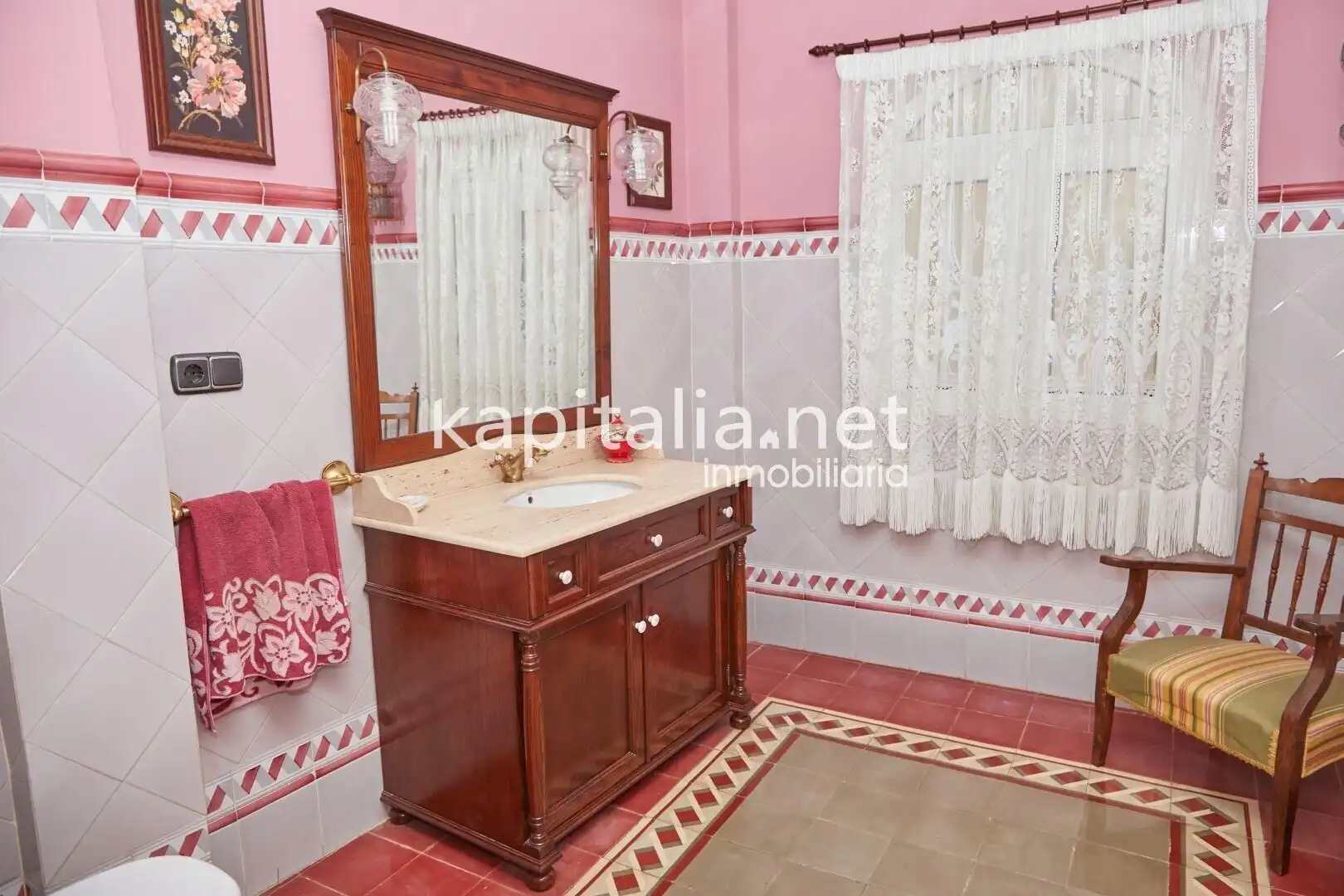 Baño de Casa o chalet en venta en Xàtiva con Aire acondicionado, Jardín privado y Terraza