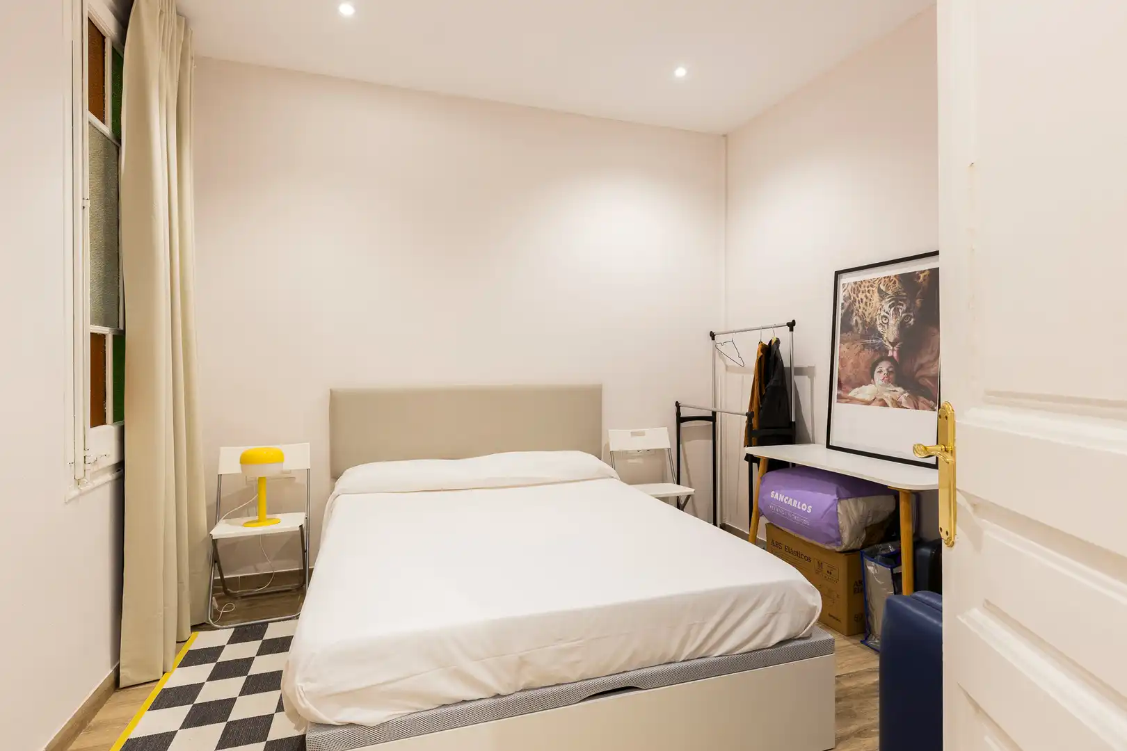 Schlafzimmer von Wohnung zum Verkauf in Barcelona mit Balkon