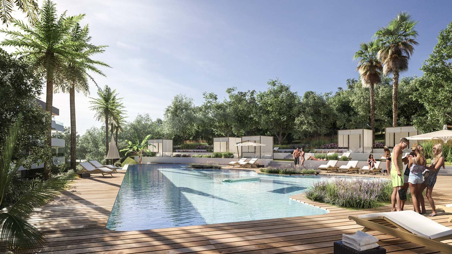 Piscina de Planta baixa en venda en Sotogrande amb Aire condicionat, Terrassa i Piscina