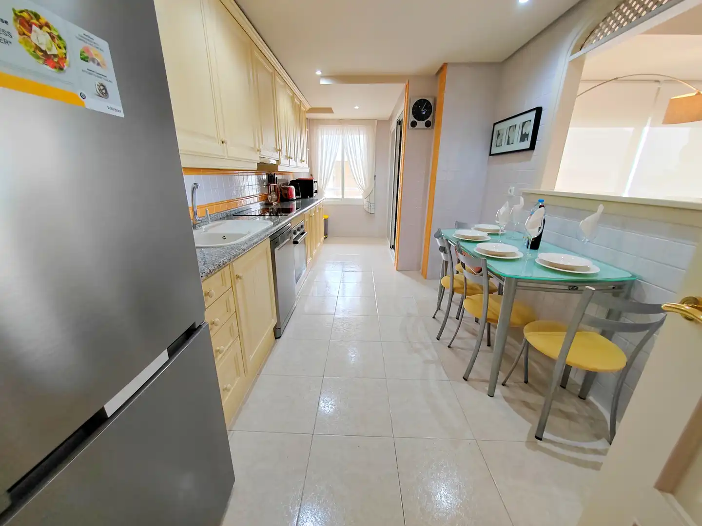Cuina de Dúplex de lloguer en Benalmádena amb Aire condicionat, Calefacció i Terrassa