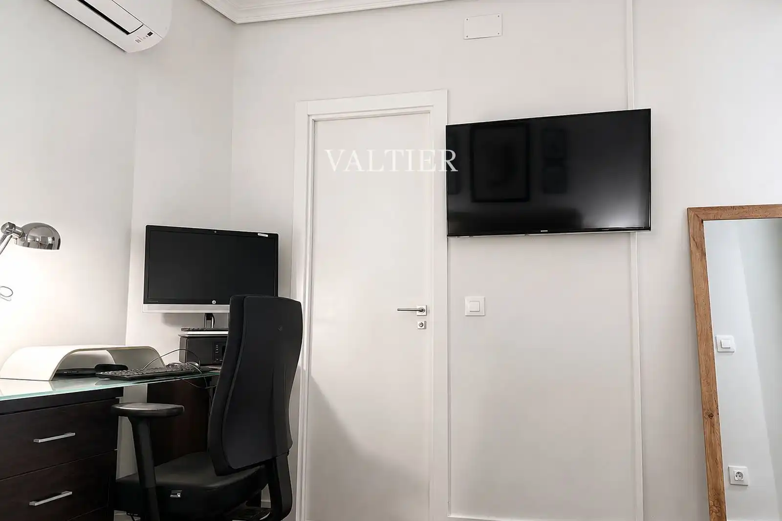 Bedroom of Flat for rent in Madrid  with Air Conditioner