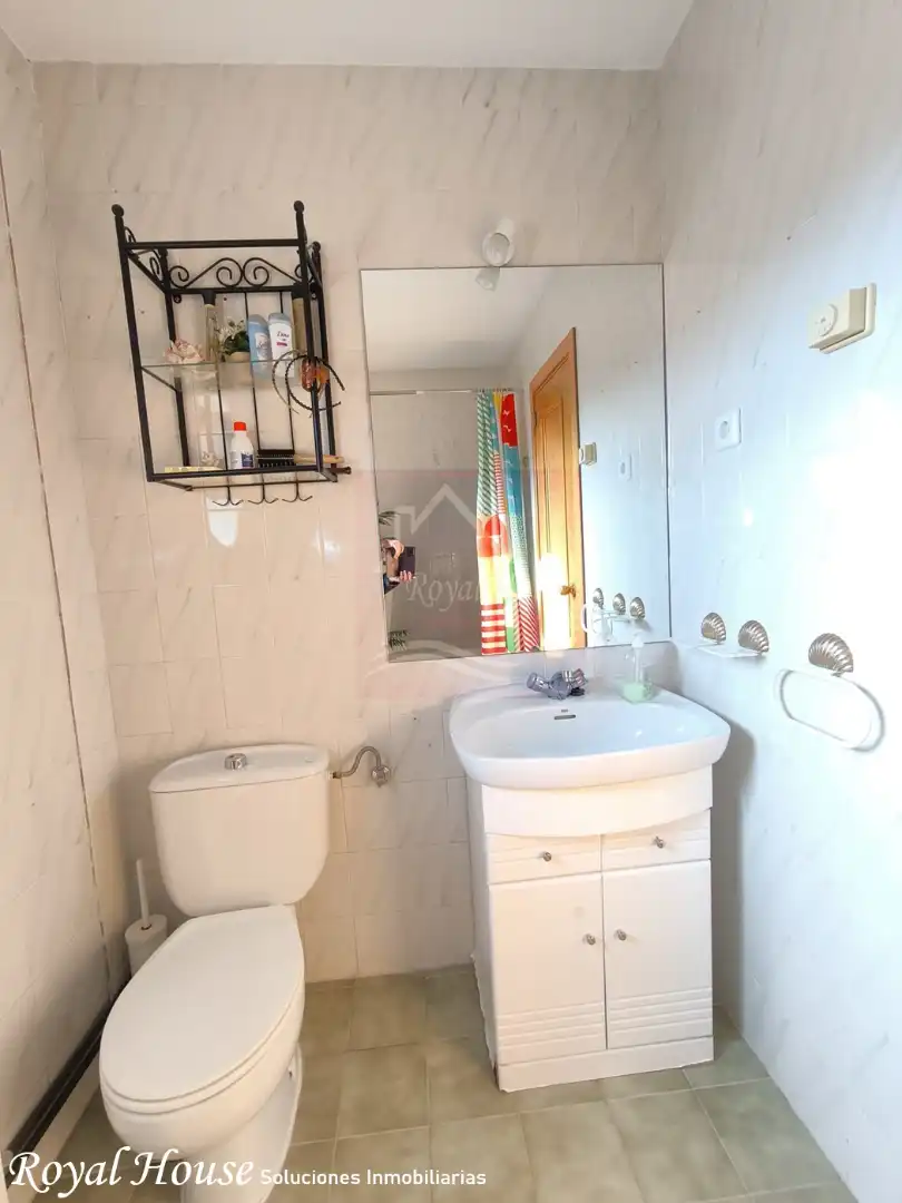 Bany de Casa adosada en venda en Galapagar amb Calefacció, Jardí privat i Terrassa