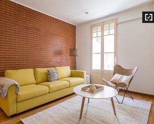 Living room of Flat to rent in L'Hospitalet de Llobregat  with Air Conditioner, Heating and Furnished