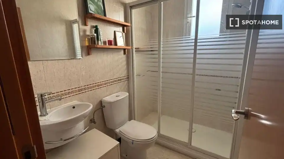 Bathroom of Apartments for share in Sevilla  with Air Conditioner, Terrace and Furnished