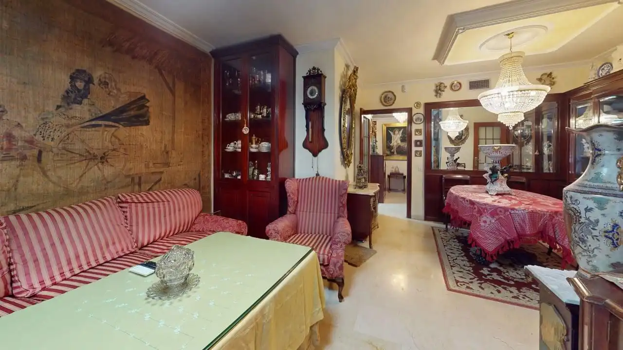 Dining room of Flat for sale in Sevilla  with Air Conditioner, Heating and Terrace