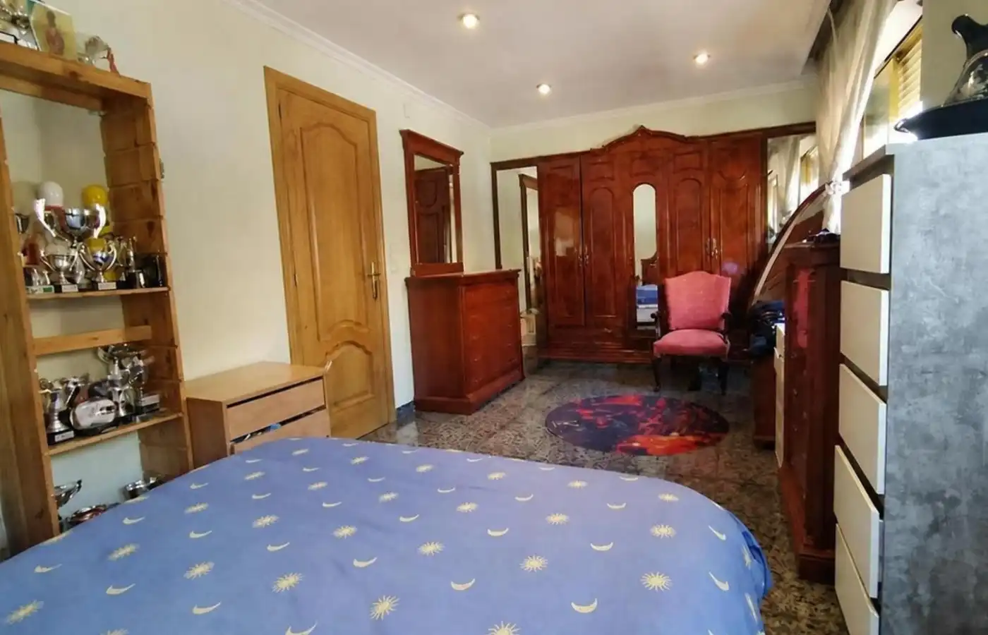 Dormitori de Casa adosada en venda en Daganzo de Arriba amb Aire condicionat, Jardí privat i Terrassa