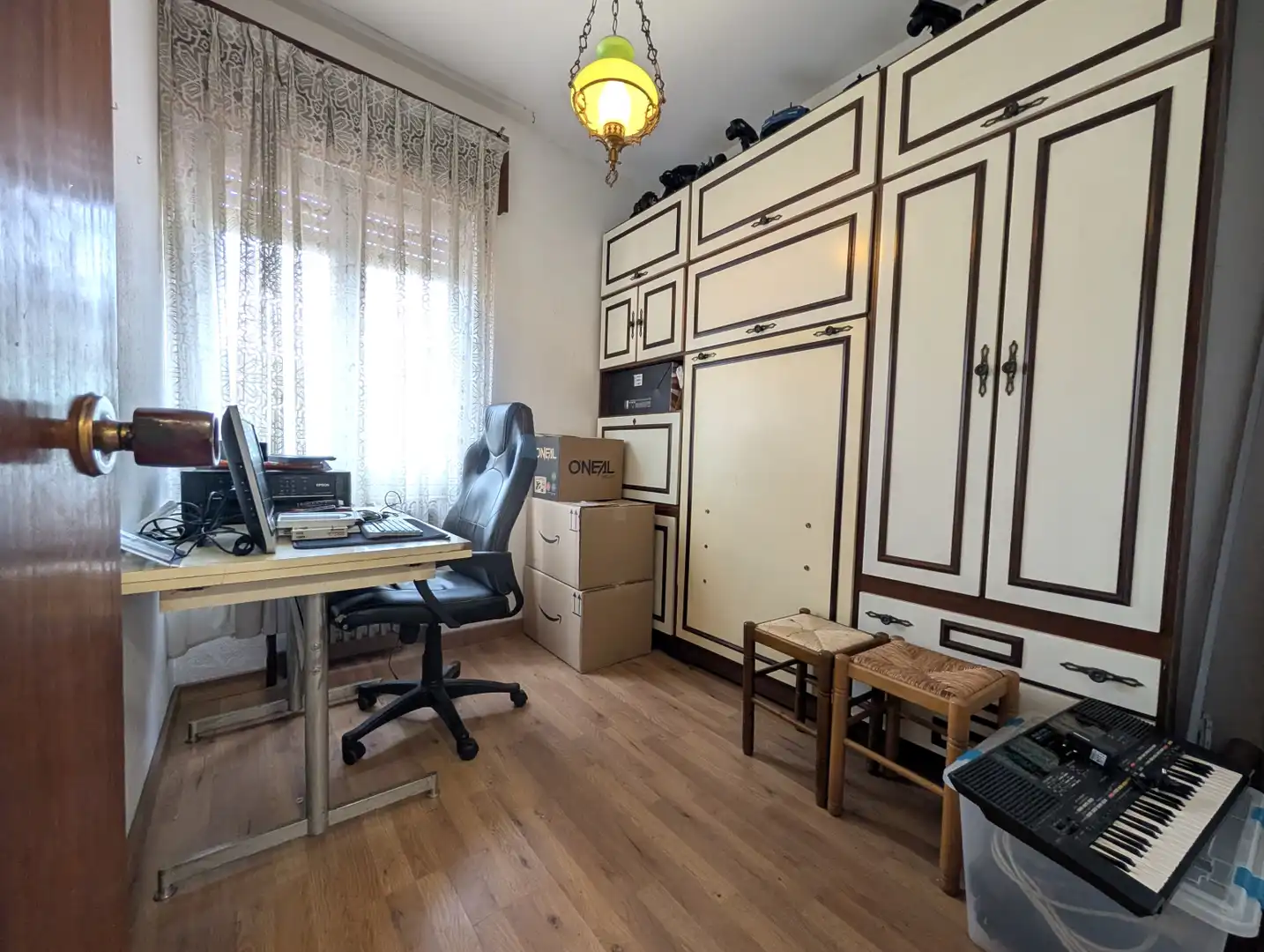 Bedroom of Flat for sale in San Martín del Rey Aurelio  with Heating, Terrace and Storage room