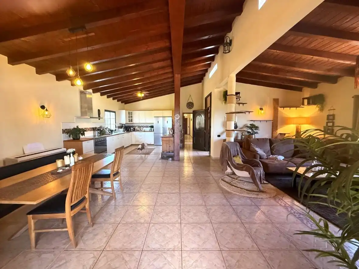 Sala de estar de Finca rústica en venta en Guía de Isora con Terraza
