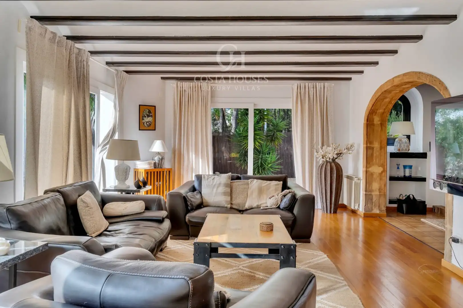 Exterior view of Houses for sale in Jávea / Xàbia  with Air Conditioner, Heating and Private garden