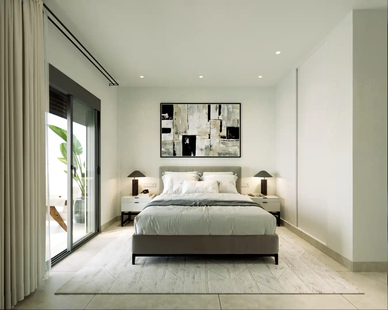Bedroom of Apartments for sale in Torrox  with Air Conditioner, Heating and Terrace