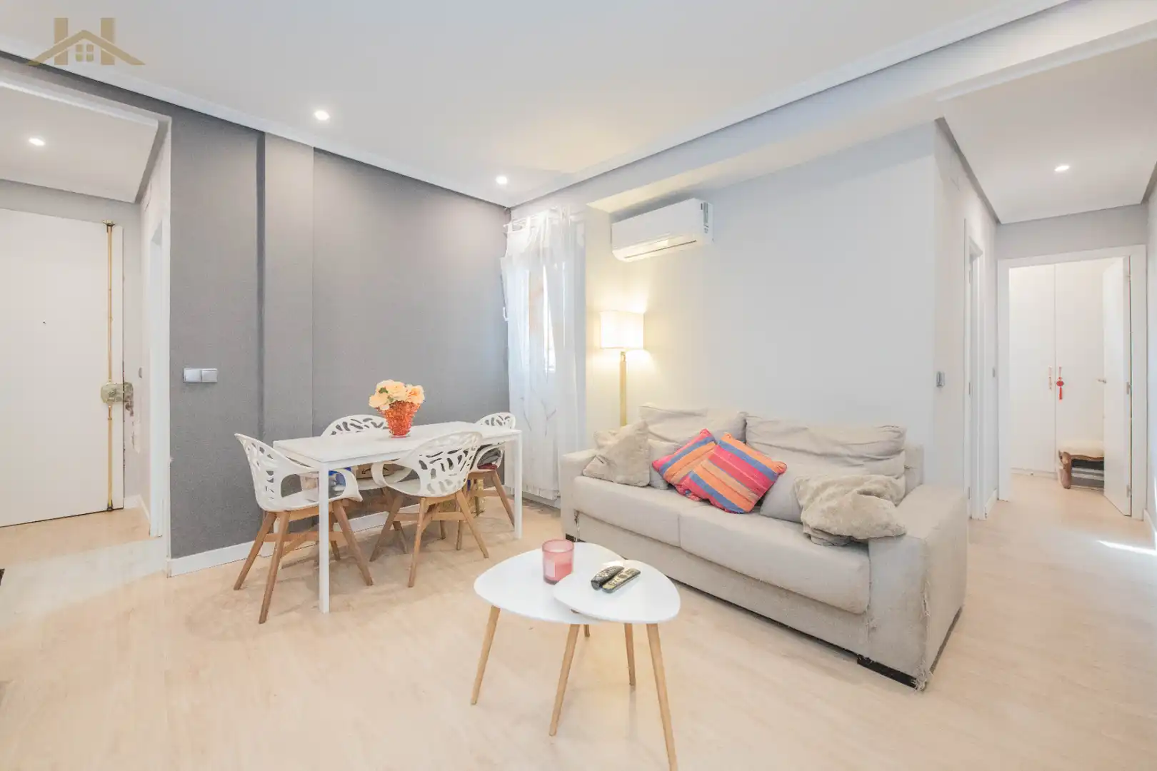 Sala d'estar de Pis en venda en Madrid amb Aire condicionat i Calefacció