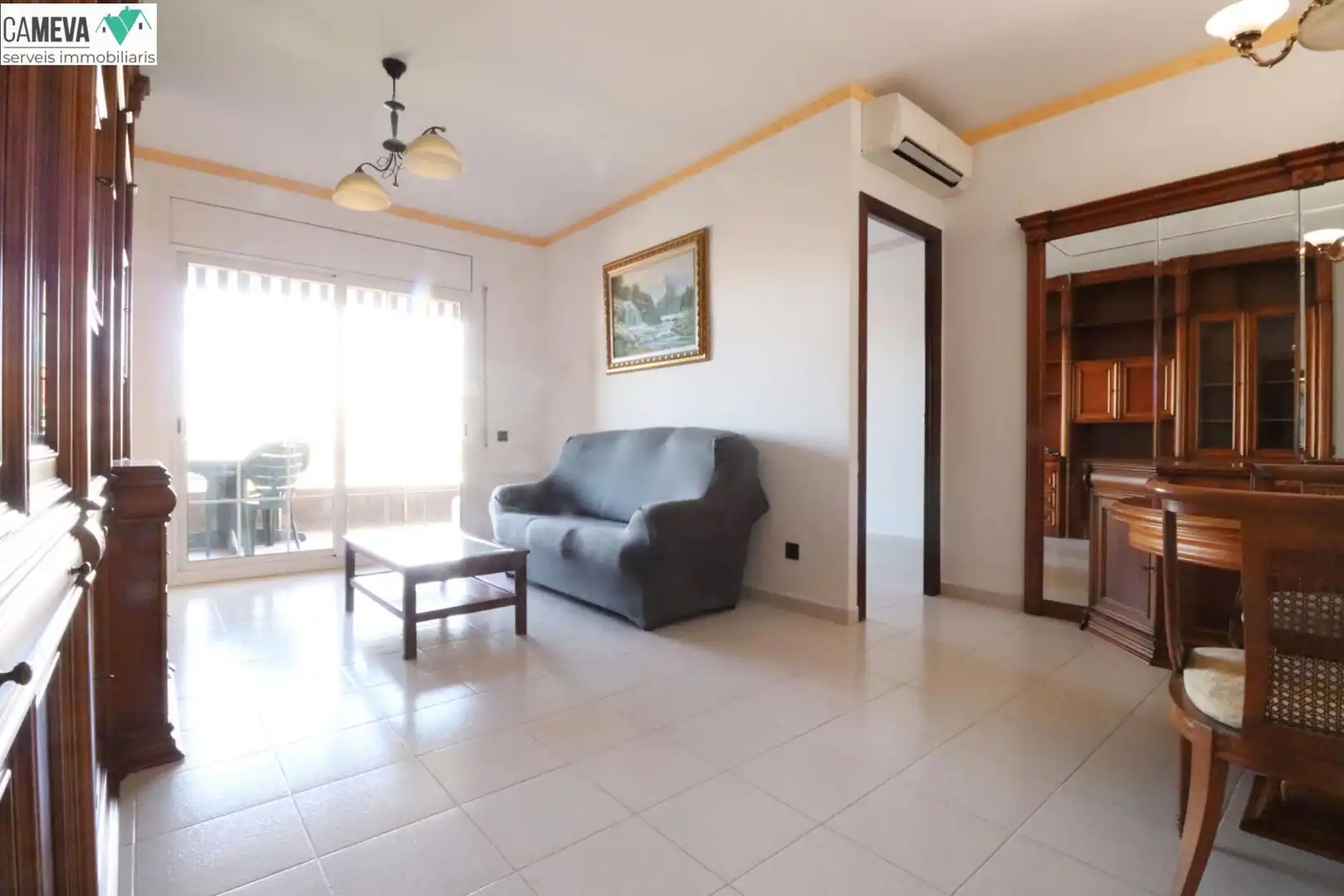 Living room of Flat for sale in Barberà del Vallès  with Air Conditioner, Heating and Terrace