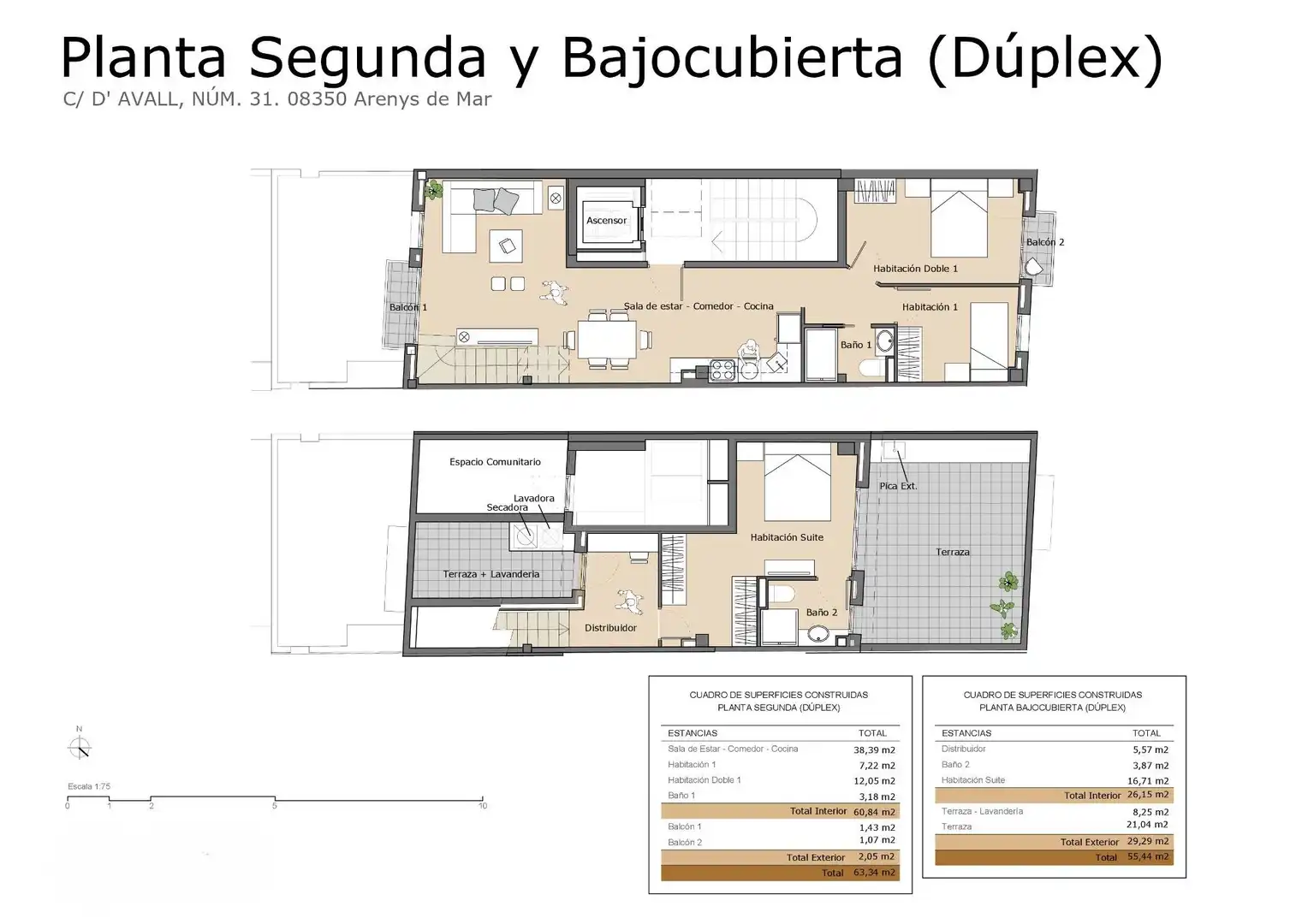 Piso en venta en Arenys de Mar con Aire acondicionado, Calefacción y Terraza