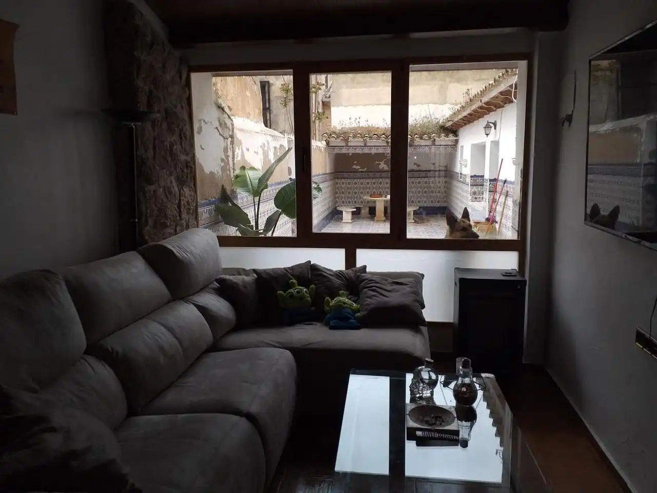 Sala d'estar de Casa o xalet en venda en Yecla amb Aire condicionat, Calefacció i Moblat