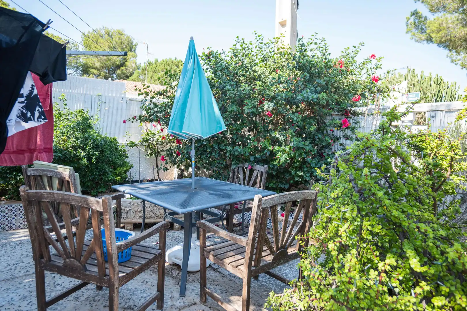 Terraza de Casa adosada en venta en Pilar de la Horadada con Aire acondicionado, Jardín privado y Terraza