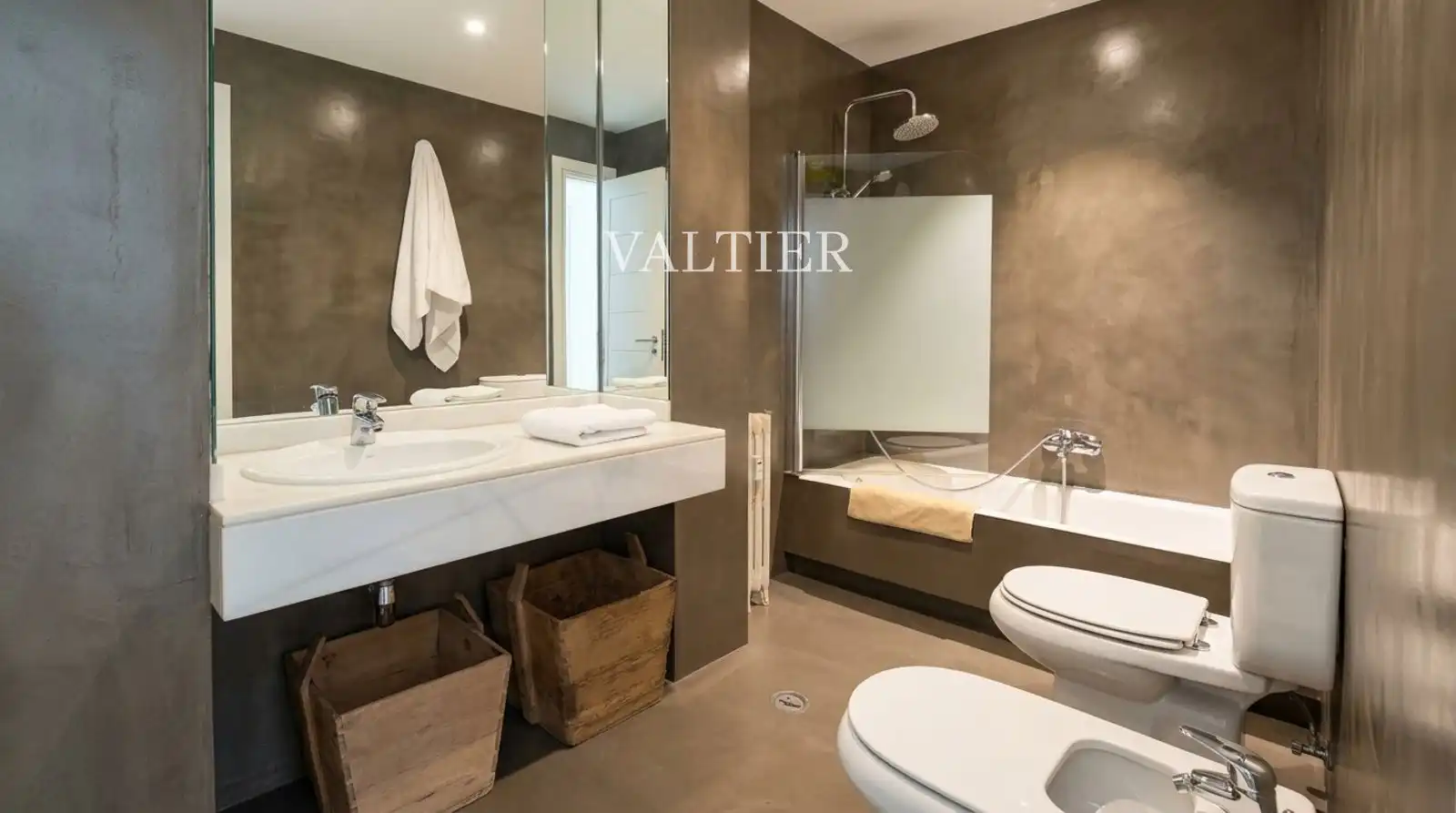 Baño de Ático de alquiler en Retiro