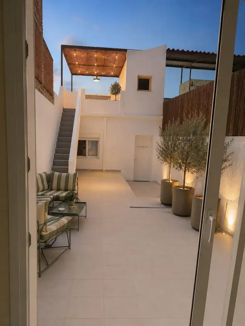 Terrasse von Haus oder Chalet zum Verkauf in Terrassa mit Klimaanlage, Heizung und Privatgarten
