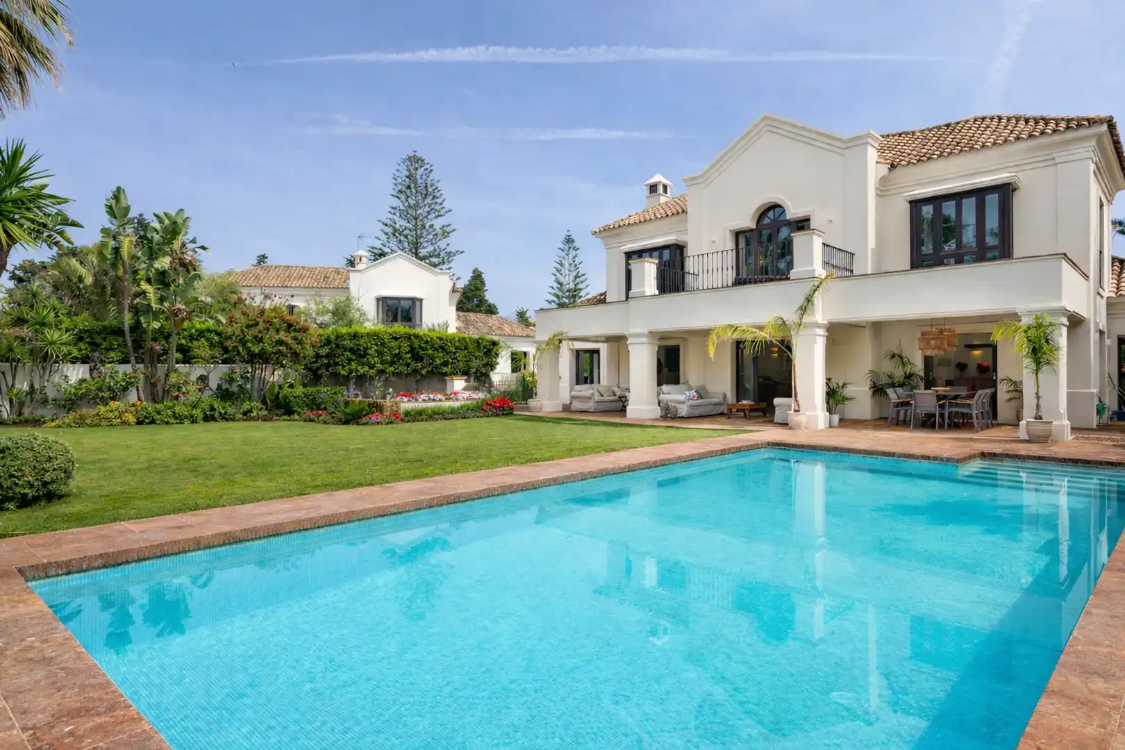 Jardín de Casa o chalet de alquiler en Estepona con Terraza
