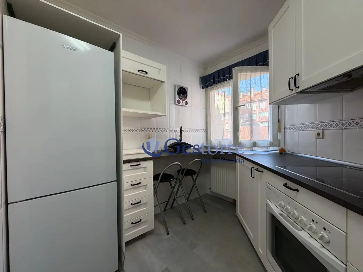 Kitchen of Flat for sale in Castrillón  with Heating, Terrace and Storage room