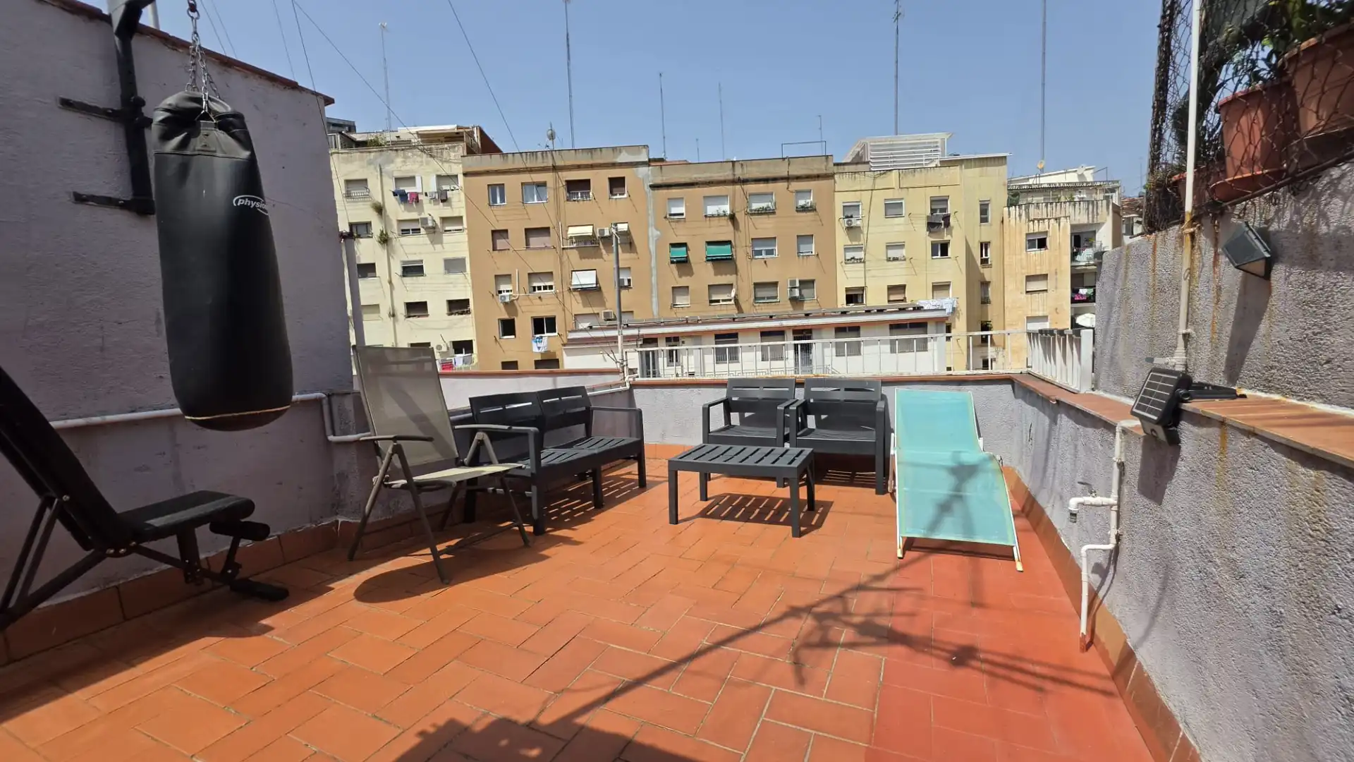 Terrassa de Casa adosada en venda en Barcelona amb Aire condicionat, Jardí privat i Terrassa