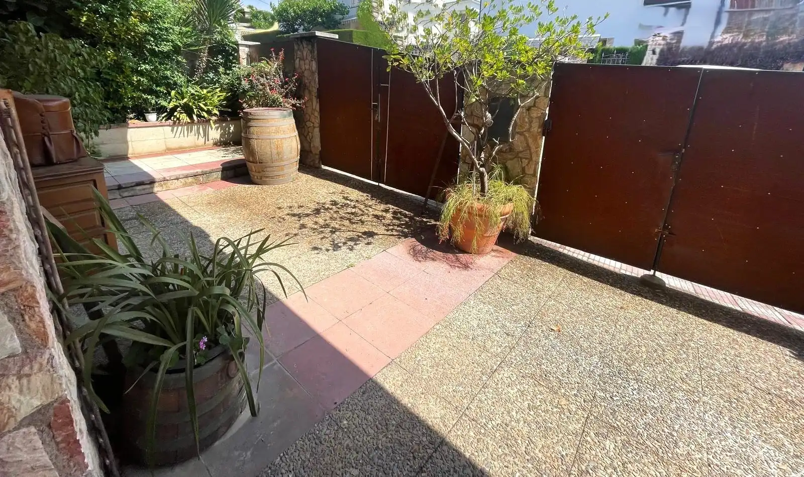 Terraza de Casa o chalet en venta en Pineda de Mar con Calefacción, Jardín privado y Parquet