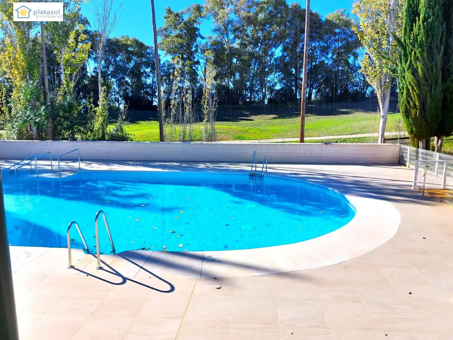 Piscina de Casa adosada en venda en Guillena amb Aire condicionat, Calefacció i Jardí privat