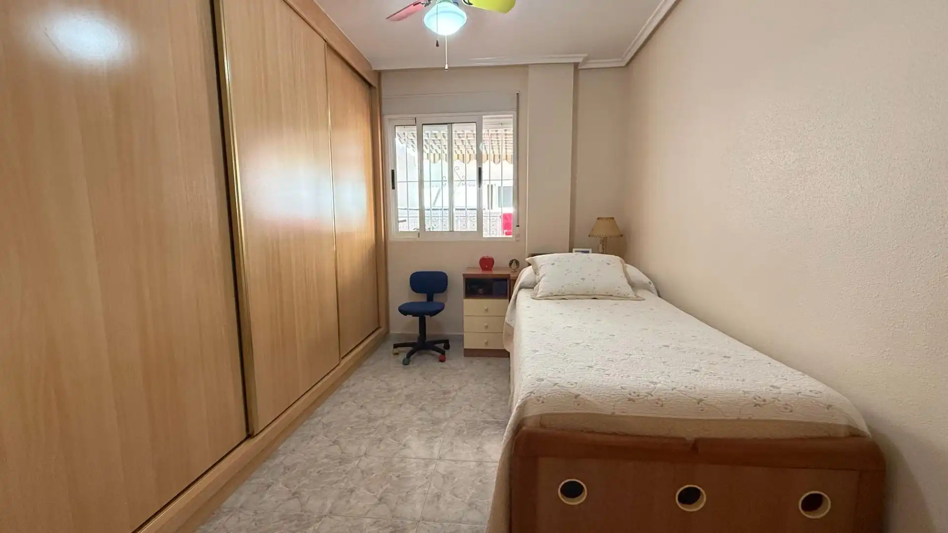 Bedroom of Flat for sale in Águilas  with Air Conditioner, Terrace and Storage room