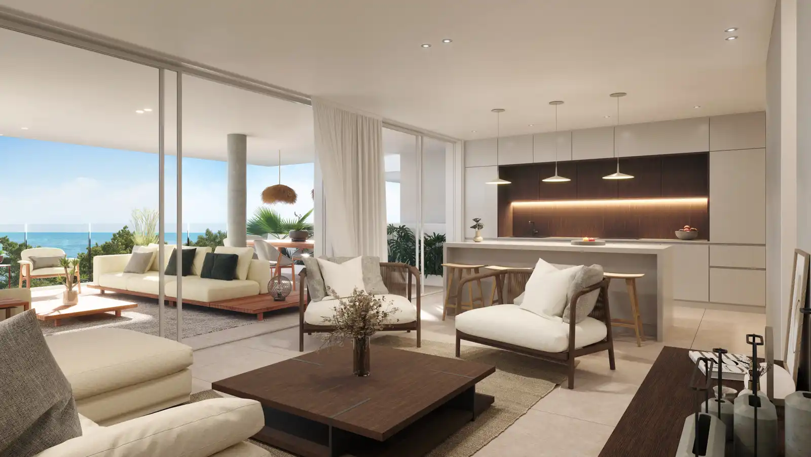 Living room of Flat for sale in Es Mercadal  with Terrace and Community pool