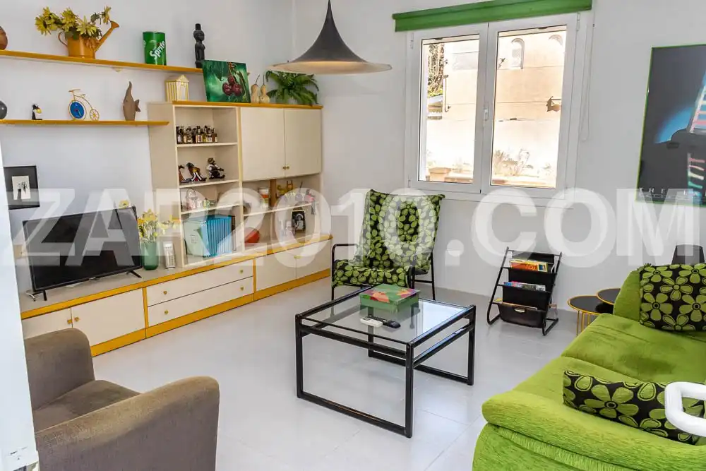 Living room of Houses for sale in Garrucha  with Air Conditioner, Private garden and Terrace