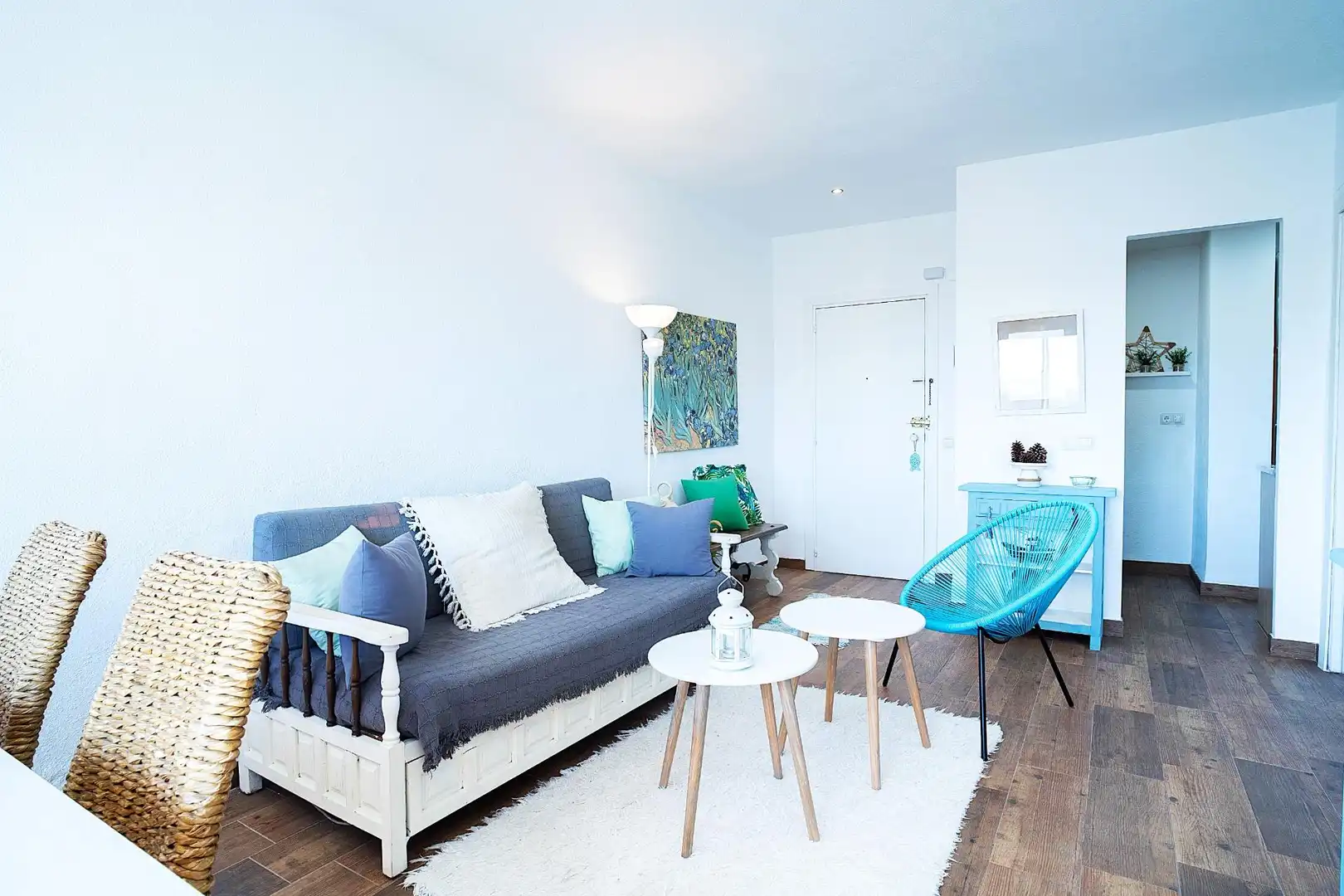 Living room of Apartments for sale in Oropesa del Mar / Orpesa  with Terrace and Furnished