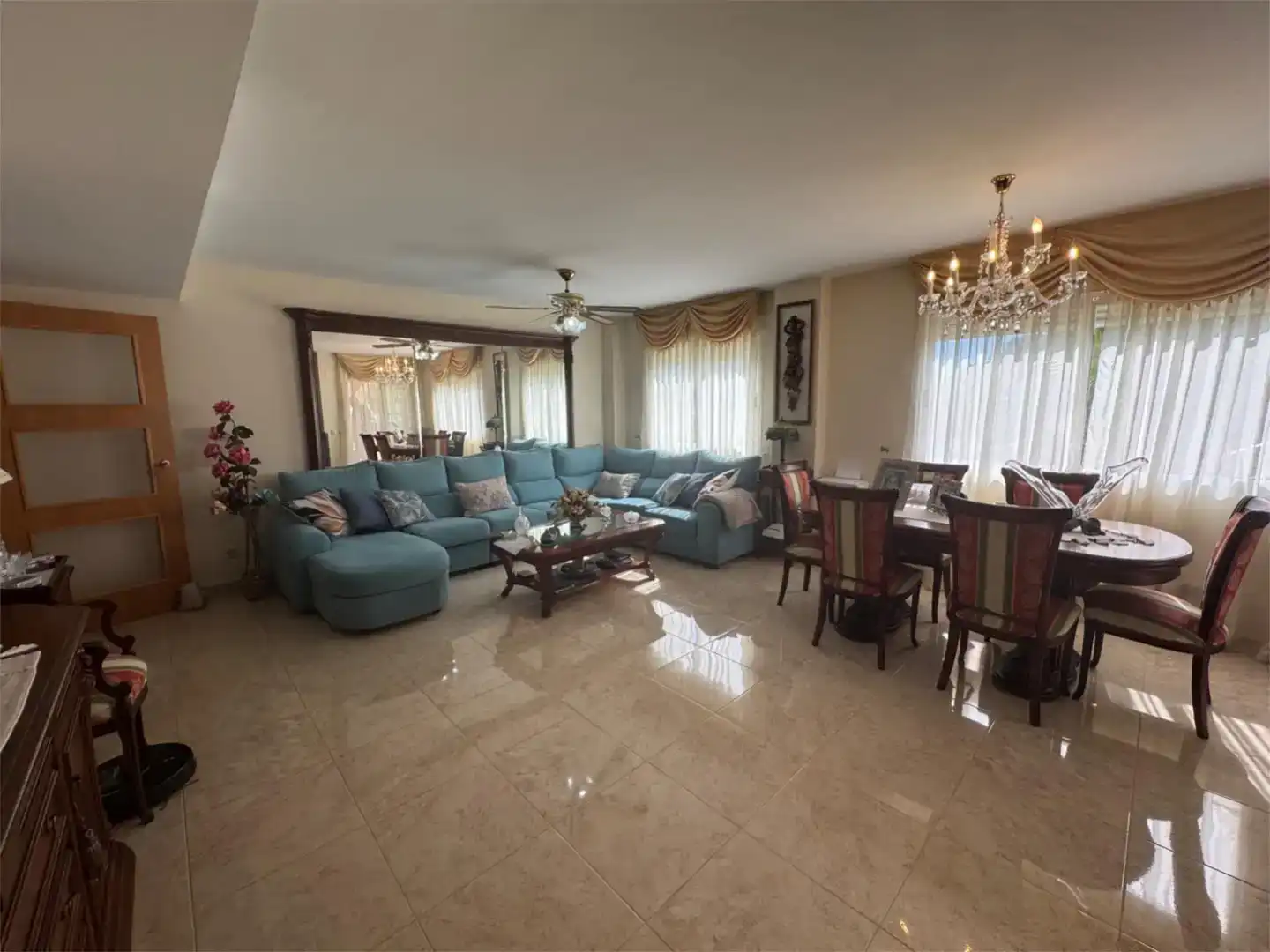 Sala de estar de Piso en venta en Jávea / Xàbia con Aire acondicionado, Trastero y Piscina