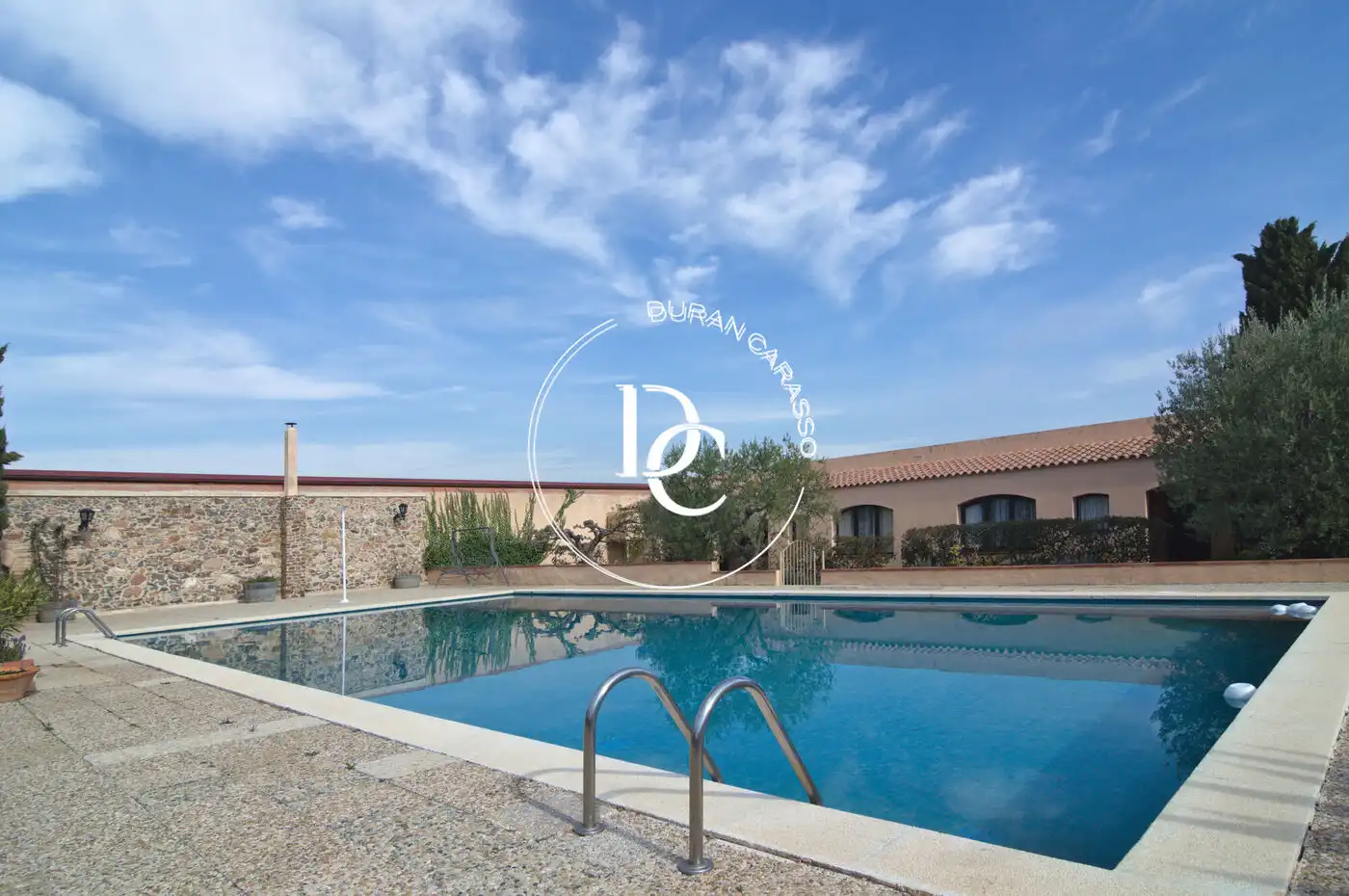 Swimming pool of Country homes for sale in El Molar (Tarragona)  with Swimming Pool and Balcony