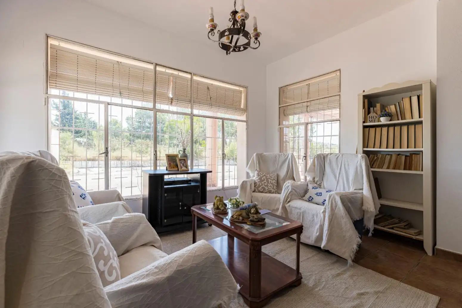 Living room of Houses for sale in Molina de Segura  with Heating and Storage room