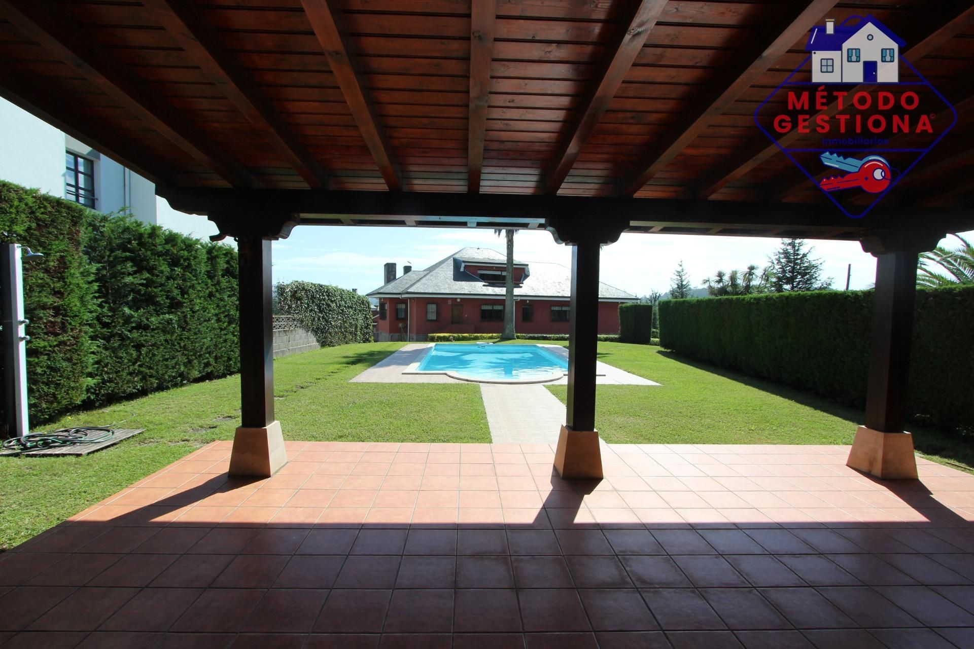 Garden of House or chalet for sale in Camargo  with Heating, Private garden and Swimming Pool
