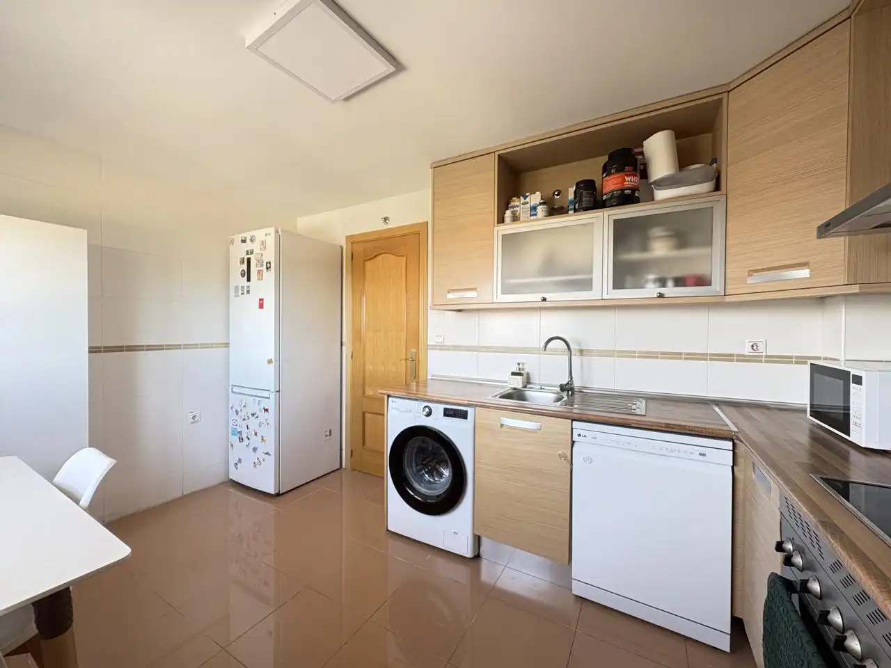 Küche von Maisonette zur Miete in Torrelodones mit Klimaanlage, Heizung und Terrasse