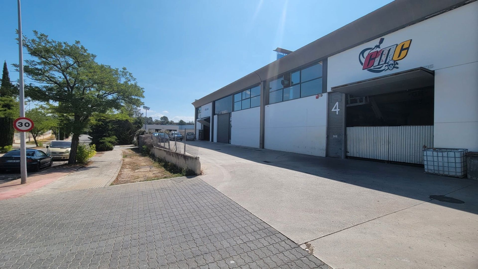 Exterior view of Industrial buildings for sale in Igualada
