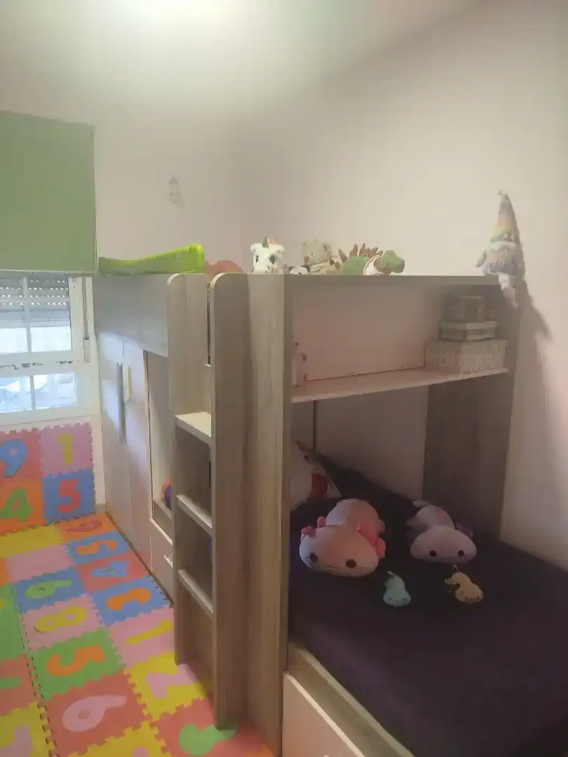 Bedroom of Flat for sale in Vícar  with Air Conditioner, Furnished and Oven