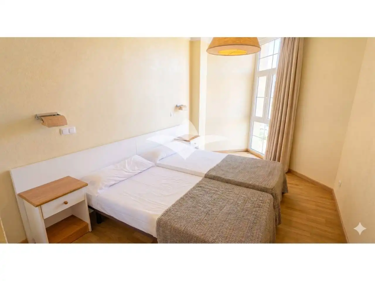 Bedroom of Attic for sale in Oliva  with Air Conditioner, Parquet flooring and Terrace